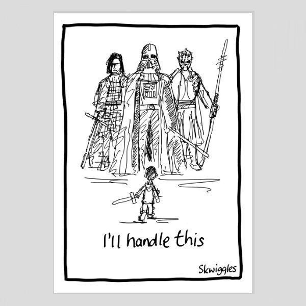 I'll Handle This - Star Wars A4 Poster