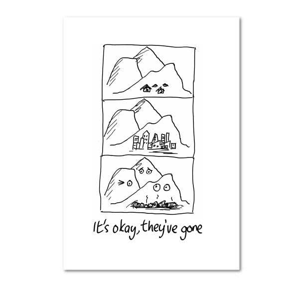 Mountains Card