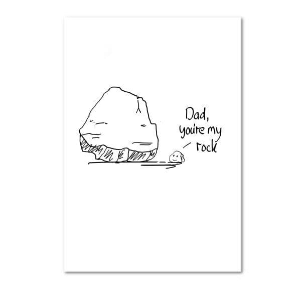 Dad, You're my Rock Card
