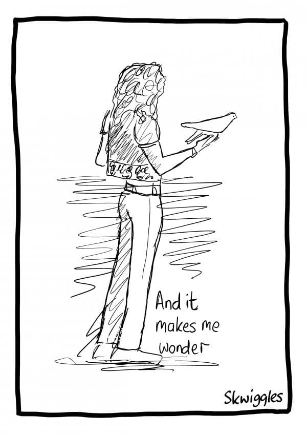 Robert Plant A4 Print