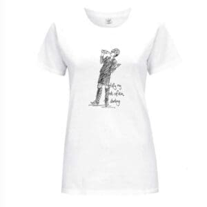 Patsy - Absolutely Fabulous -  Female - Small  - T Shirt  - White