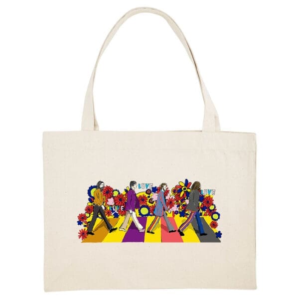 The Beatles - Abbey Road Colour Tote Bag