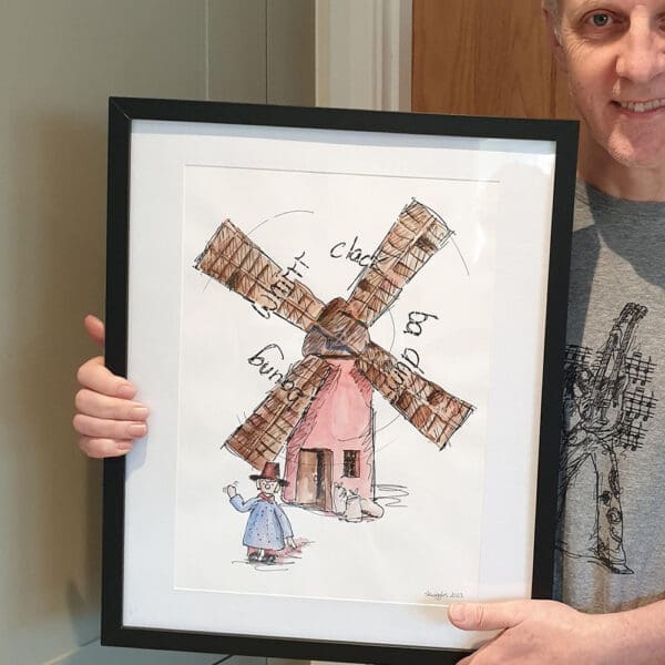 Windy Miller Painting - SOLD