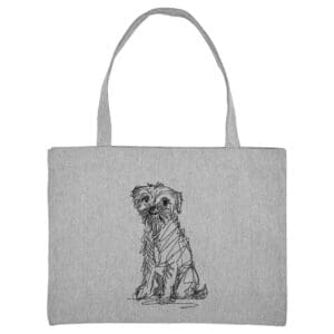 Border Terrier Dog - Tote Bag