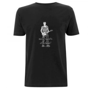 Hugh Cornwell - The Stranglers -  Male - Large  - T Shirt  - Black