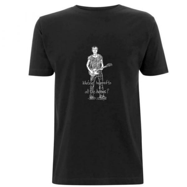 Hugh Cornwell - The Stranglers -  Male - Large  - T Shirt  - Black