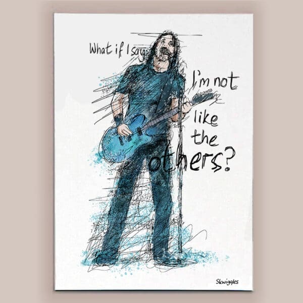 Dave Grohl - Foo Fighters Canvas
