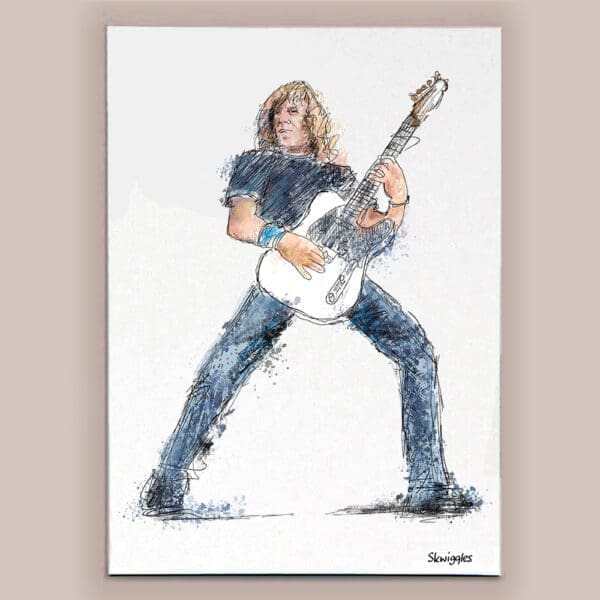 Rick Parfitt - Status Quo Canvas