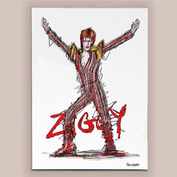 David Bowie - Ziggy Canvas