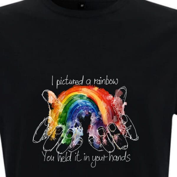 The Waterboys - The Whole Of The Moon - Female - XLarge  - T Shirt  - Black - Coloured Image - Image 2