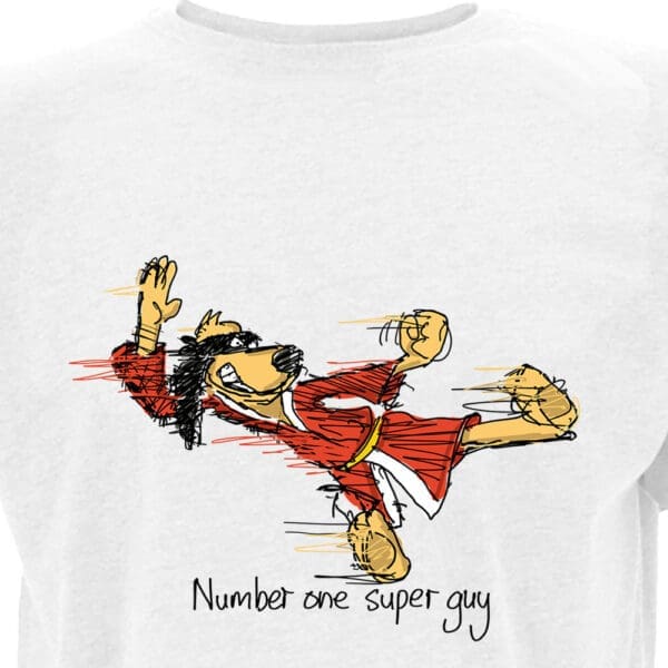 Hong Kong Phooey - Male - 2XLarge  - Navy - T Shirt  - Coloured Image - Image 2