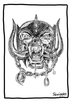 Snaggletooth - Motorhead - A4 Print