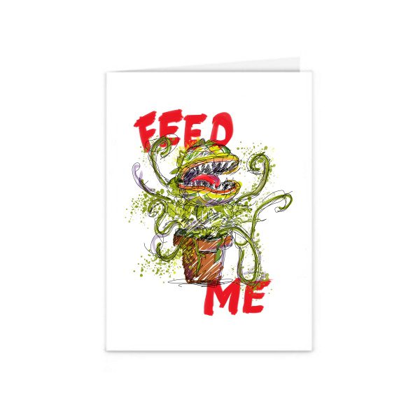 Audrey 2 - Little Shop Of Horrors - Colour - Card