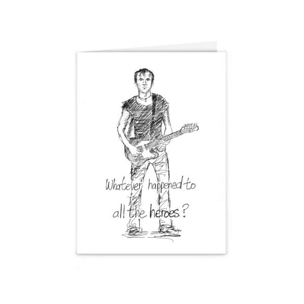 Hugh Cornwell - The Stranglers - Card