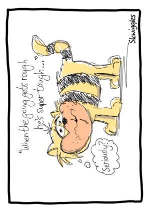 Spot - Hong Kong Phooey - Colour - A4 Print