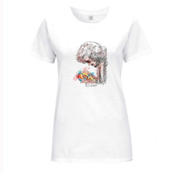 Jeff Lynne - It's Over - Female - XL  - T Shirt  - White - Coloured Image (Smaller fitting)